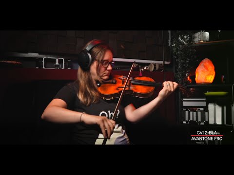 The CV-12 BLA on violin by Future Shock Studios!