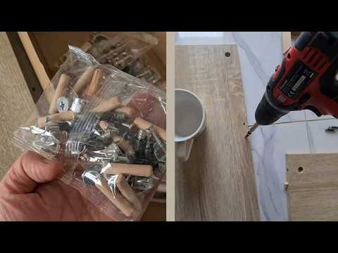 How to Assemble a Wall Cabinet at Home | Step-by-Step Guide with Cam Lock Furniture Connectors