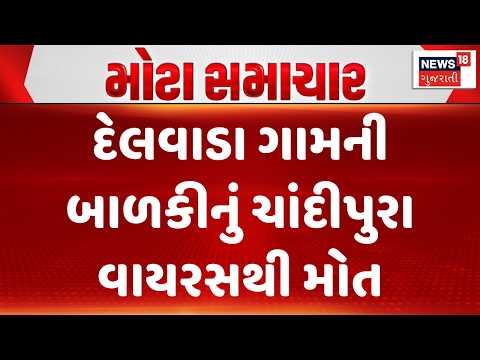 Mehsana Chandipura Virus Update | દેલવાડા ગામની બાળકીનું ચાંદીપુરા વાયરસથી મોત | Gujarati Samachar