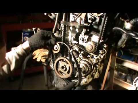 How to change a timing belt honda prelude #5