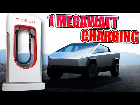 Cybertruck Gets 1 Megawatt Charging | Tesla Time News