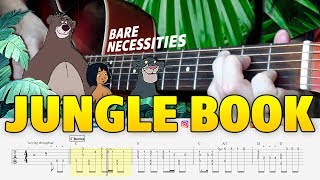 OST "The Jungle Book" - The Bare Necessities (Fingerstyle Cover And Free Tabs)