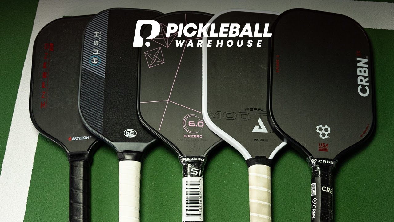 Best Pickelball Paddles for Spin: our top 5 favorite picks to load shots & dip balls on the court