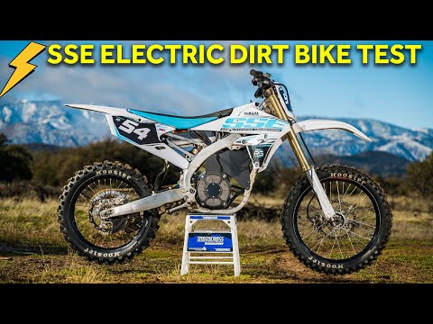 Electric Yamaha Dirt Bike"! SSE Electric Test