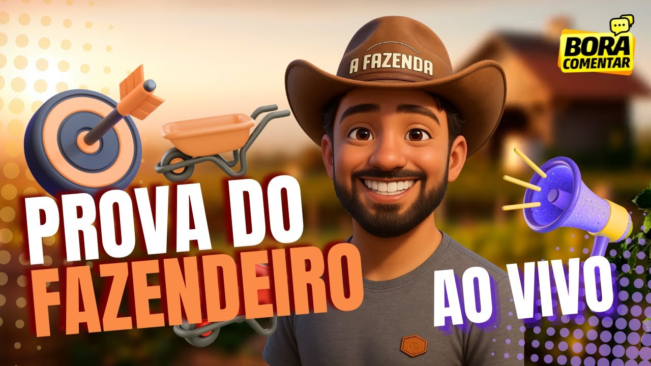🔴Prova do Fazendeiro | Comentários ao vivo com Schuengueira e Dieguinho