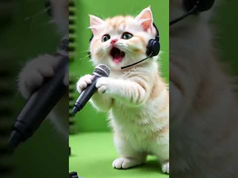 kucing lucu nyanyi 😆 #kucing #kucinglucu #kucingjoget #kucingnyanyi #kucingimut #kucingoyen #short