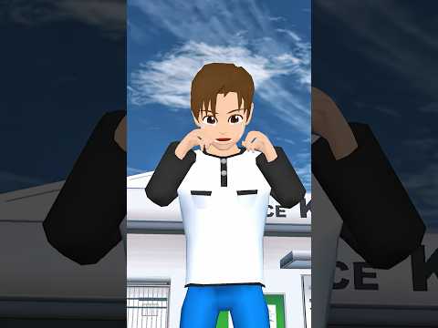 ユウタは警察と楽しく遊ぶ 🤗❤️💕#sakuraschoolsimulator #viral #trending #shorts #sakura