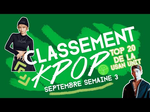 Vidéo TOP 20 CLASSEMENT KPOP | Septembre Semaine 3                                                                                                                                                                                                                   