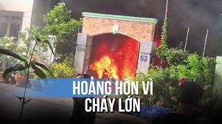 Cháy lớn ở TP.HCM, thiệt hại nhiều tài sản
