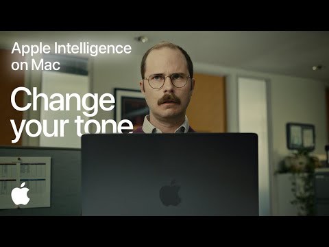 Apple Intelligence | Change your tone | MacBook Pro