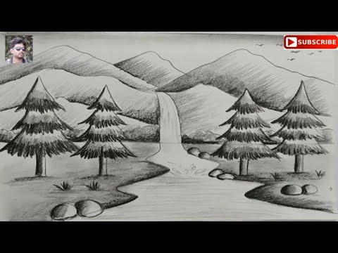 Featured image of post Easy Scenery Drawing Pencil Shading - Whether you&#039;re a beginner or want a refresher, you&#039;ll love the terms, tips and drawing demo shared in this article.