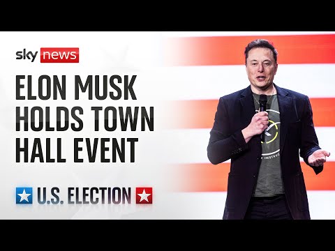 Watch live: Elon Musk holds town hall event in Pennsylvania