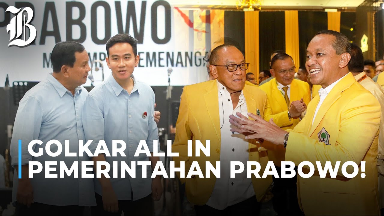 Bahlil Resmi Secara Aklamasi Jadi Ketum Golkar