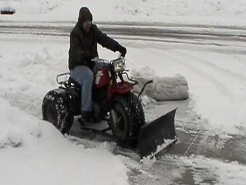 Honda big red snow plows #2