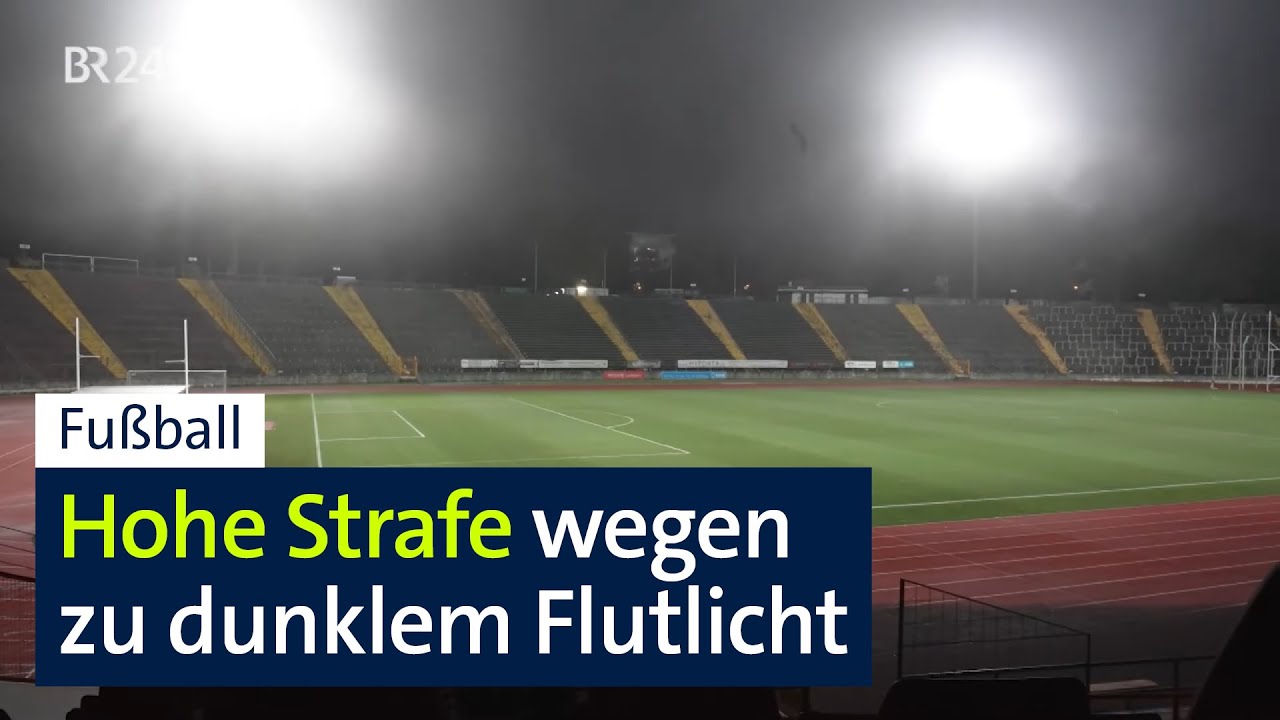 Ärger um Flutlicht im Rosenaustadion | Abendschau | BR24