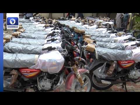 Adamawa State Govt Fights Against Insurgents By Providing 40 Motorcycles