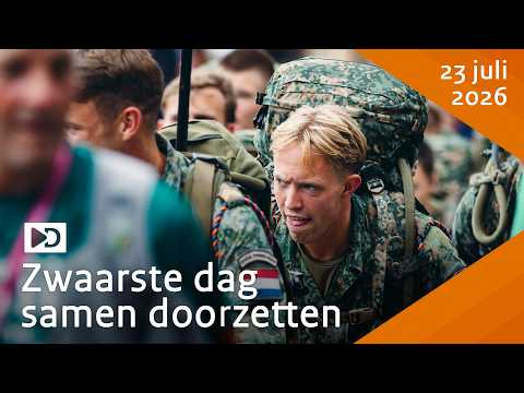 Zo kom je de zwaarste dag van de 4Daagse door
