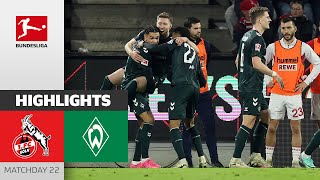 In-Form Werder Wins Again! | 1. FC Köln — Werder Bremen 0-1 | Highlights | MD 22 – Bundesliga 23/24