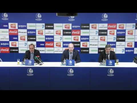 Persconferentie na KAA Gent - R Charleroi SC