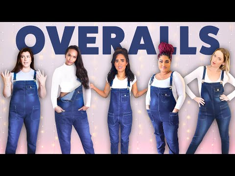 Video: 5 Women Try the Same OVERALLS! *sizes XS - 2XL*