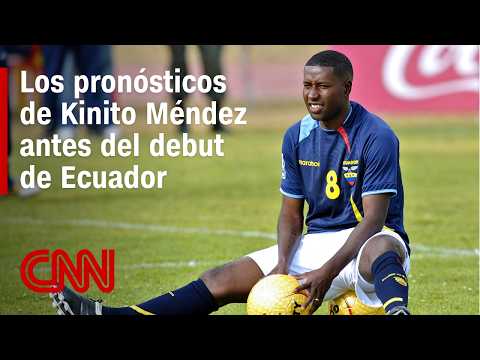 Los pronósticos de Kinito Méndez antes del debut de Ecuador