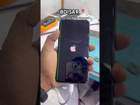 Iphone 11 pro Max Water Damaged💧#mobilereparing #appleiphone #iphonedisplay #iphone11promax