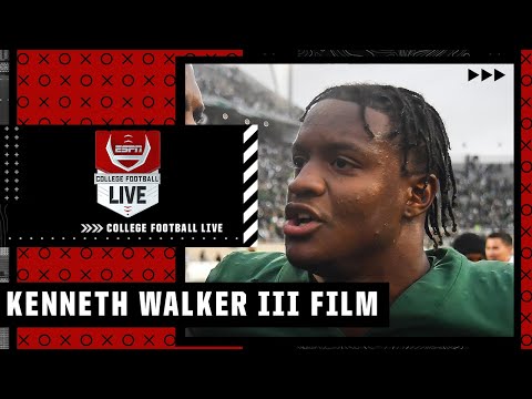 Michigan State's Kenneth Walker III film breakdown | College Football Live