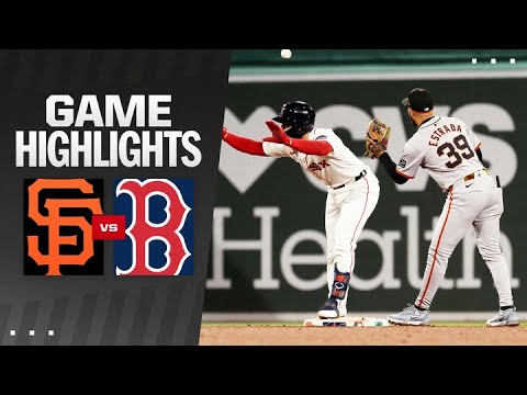 Giants vs. Red Sox Game Highlights (5/1/24) | MLB Highlights video clip