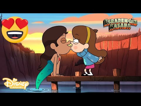 Mabel'in İlk Öpücüğü 🥰| Esrarengiz Kasaba | Disney Channel Türkiye