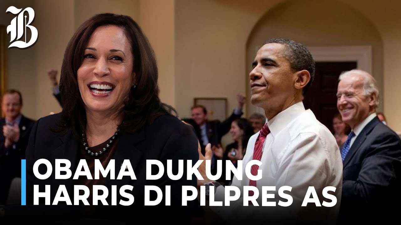 Barack Obama Full Endorse Kamala Harris untuk Lawan Donald Trump