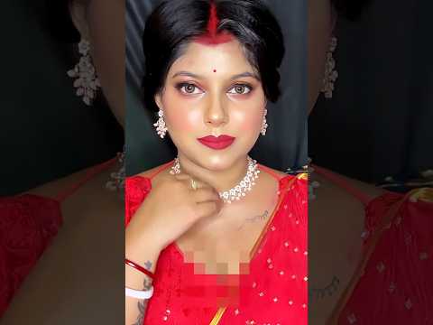 Bridal makeup || step by step bridal makeup tutorial #shorts #bridalmakeup