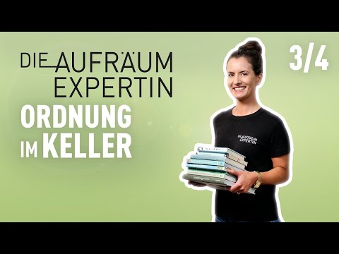 Die Aufräumexpertin: Wie optimiere ich meinen Keller?  | Folge 3/4 | (S01/E03)