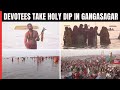 Devotees Throng Gangasagar To Celebrate Makar Sankranti