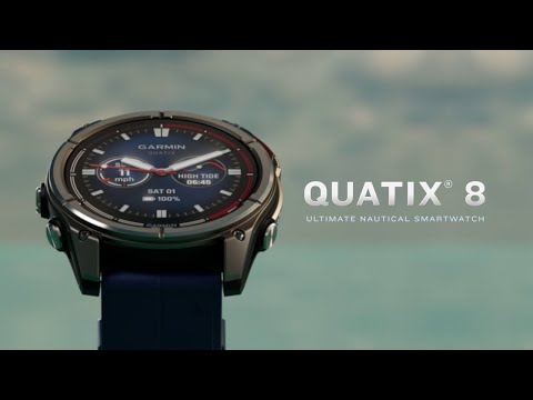 Garmin | quatix 8 | Esmaklassiline laevasõidu nutikell