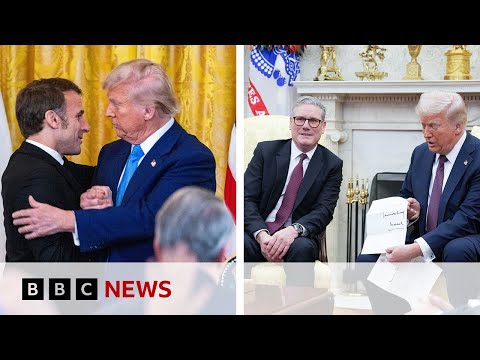 Will President Trump's leaders meetings bring Ukraine closer to peace?  | BBC News