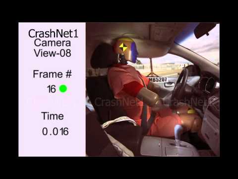 Video Crash Test Nissan Murano sedan 2010