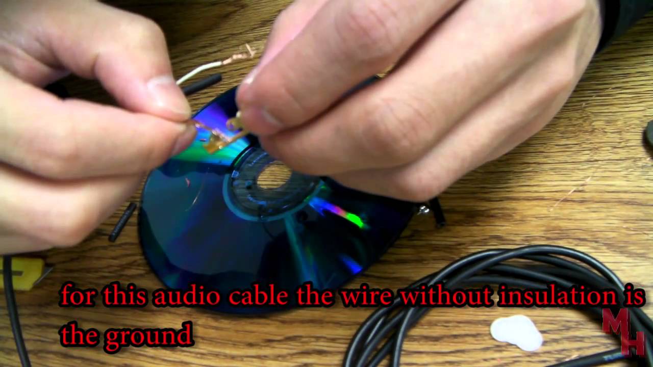 How to : fix or replace a bad audio jack cable plug ... wiring speaker cord 1 4 jack 