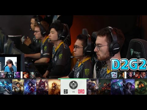 EG vs ODR D2G2 - MSI2022実況解説