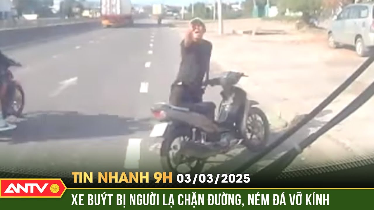Nhóm thanh niên đánh tới tấp tài xế xe buýt ngay cạnh trạm CSGT | Tin nhanh 9h ngày 23/2 | ANTV
