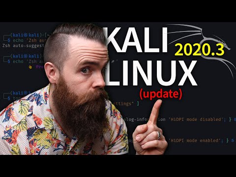 new Kali Linux GUI on Windows 10 (WSL 2) // 2020.3 Release