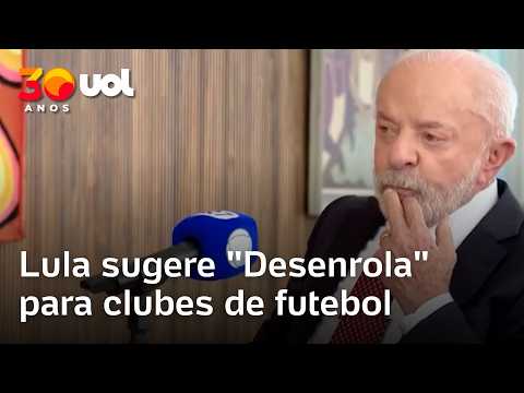 Lula sugere desenrola para clubes e desabafa sobre o Corinthians: 'Endividado'