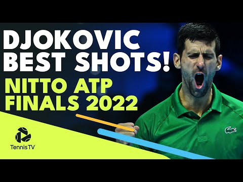 Novak Djokovic's Best Shots Of The Nitto ATP Finals 2022!