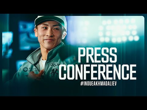 Naoya Inoue vs Murodjon Akhmadaliev  | PRESS CONFERENCE