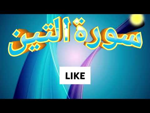 surah al teen reciting by mishary rashed alafasy #قرآن #@abdulgani432