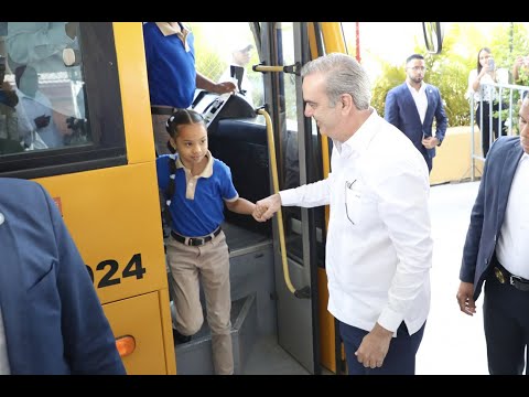 Acto de Lanzamiento del Sistema Nacional de Movilidad Escolar.