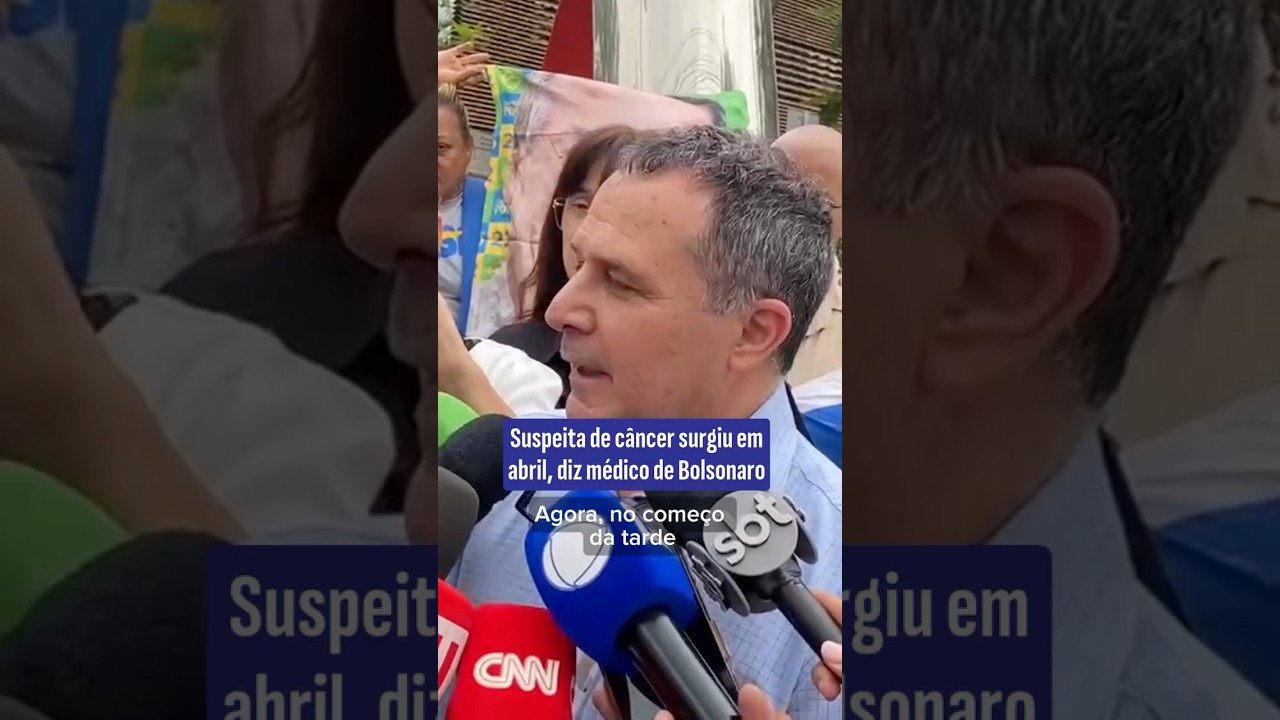 Bolsonaro é diagnosticado com câncer de pele afirma médico do ex presidente veja vídeo