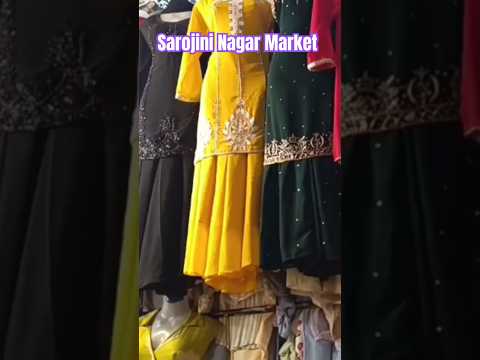 woman Ethnic wear collection Sarojini Market #shopping #fashion #subscribe