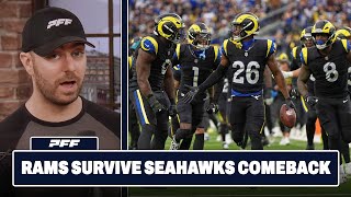 Seattle Seahawks vs. Los Angeles Rams Review | PFF Grade Release Show