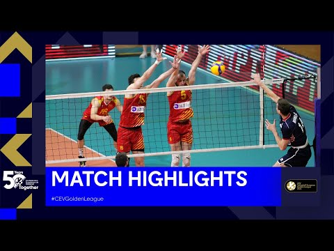 Highlights | North Macedonia vs. Croatia I CEV Volleyball European Golden League 2023