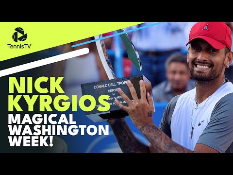 Nick Kyrgios Highlights From Title-Winning Week at Washington 2022